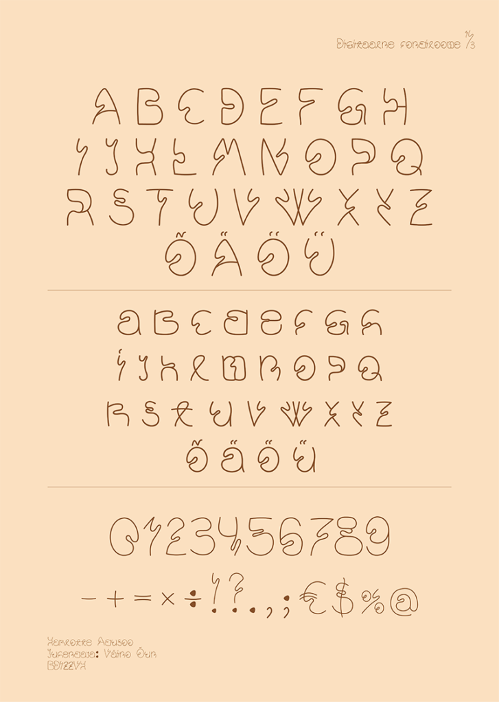 Karlotte Adusoo font