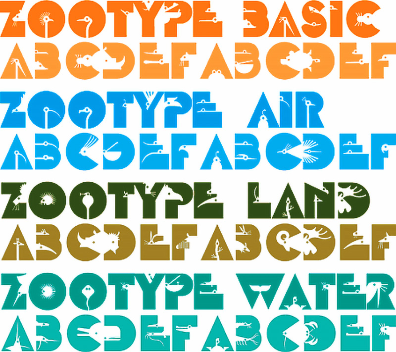 Victor Garcia. Zootype Family 1997–1999